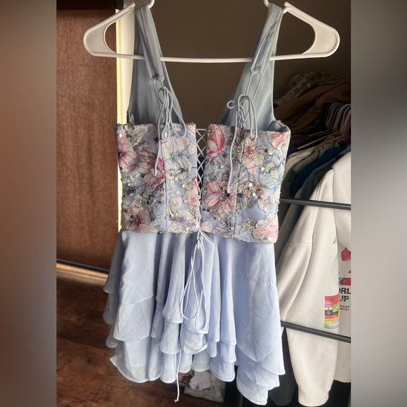 Oh Polly Sakura Mini Dress - Picture 2 of 6